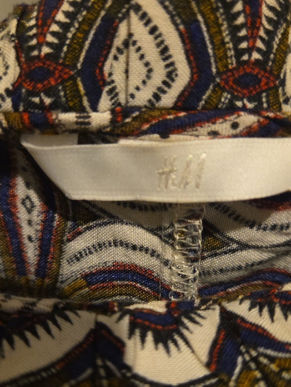 Mixed Print Sundress Trio - Blue Paisley, Olive, Geometric Ruffle - Picture 9 of 10